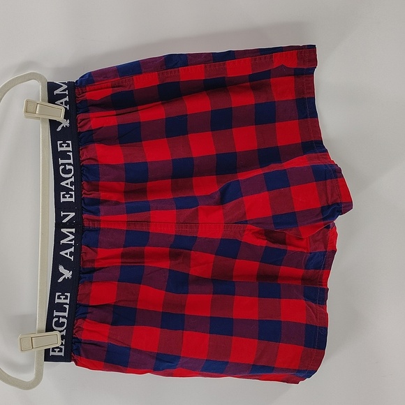 American Eagle AEO Checkered Cotton Boxers Size Large - Picture 3 of 3